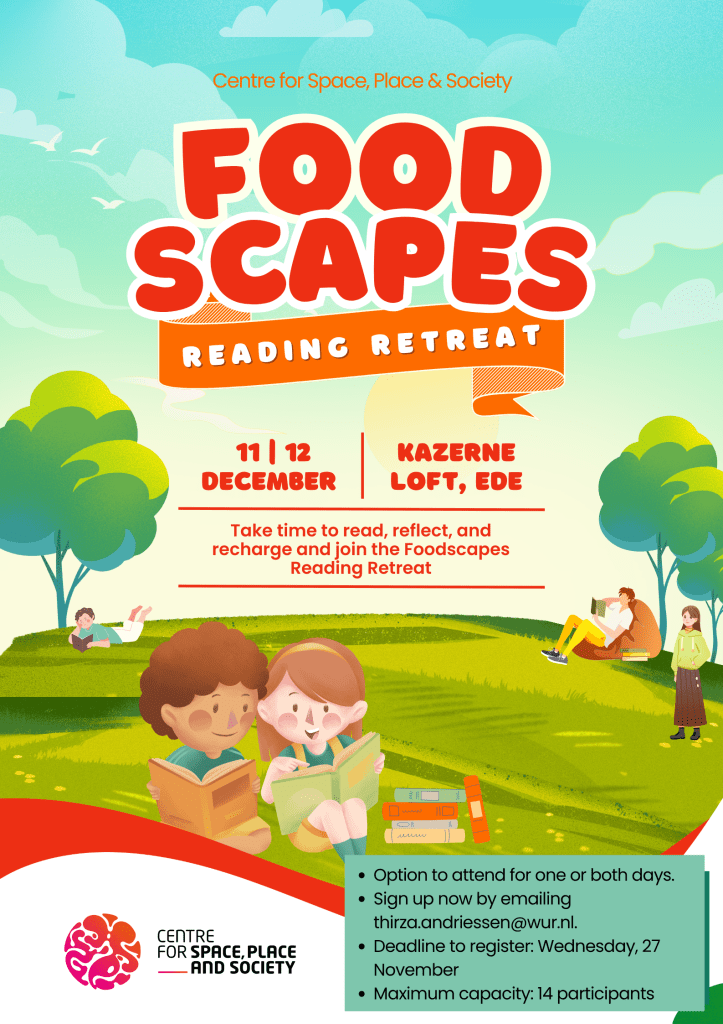 Foodscapes Cluster Reading&nbsp;Retreat