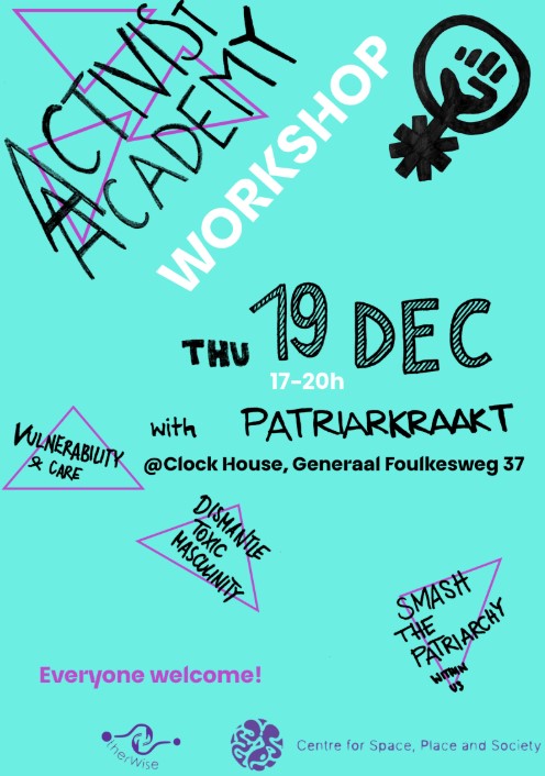 Workshop | Unlearning toxic masculinity in ourselves and our activism