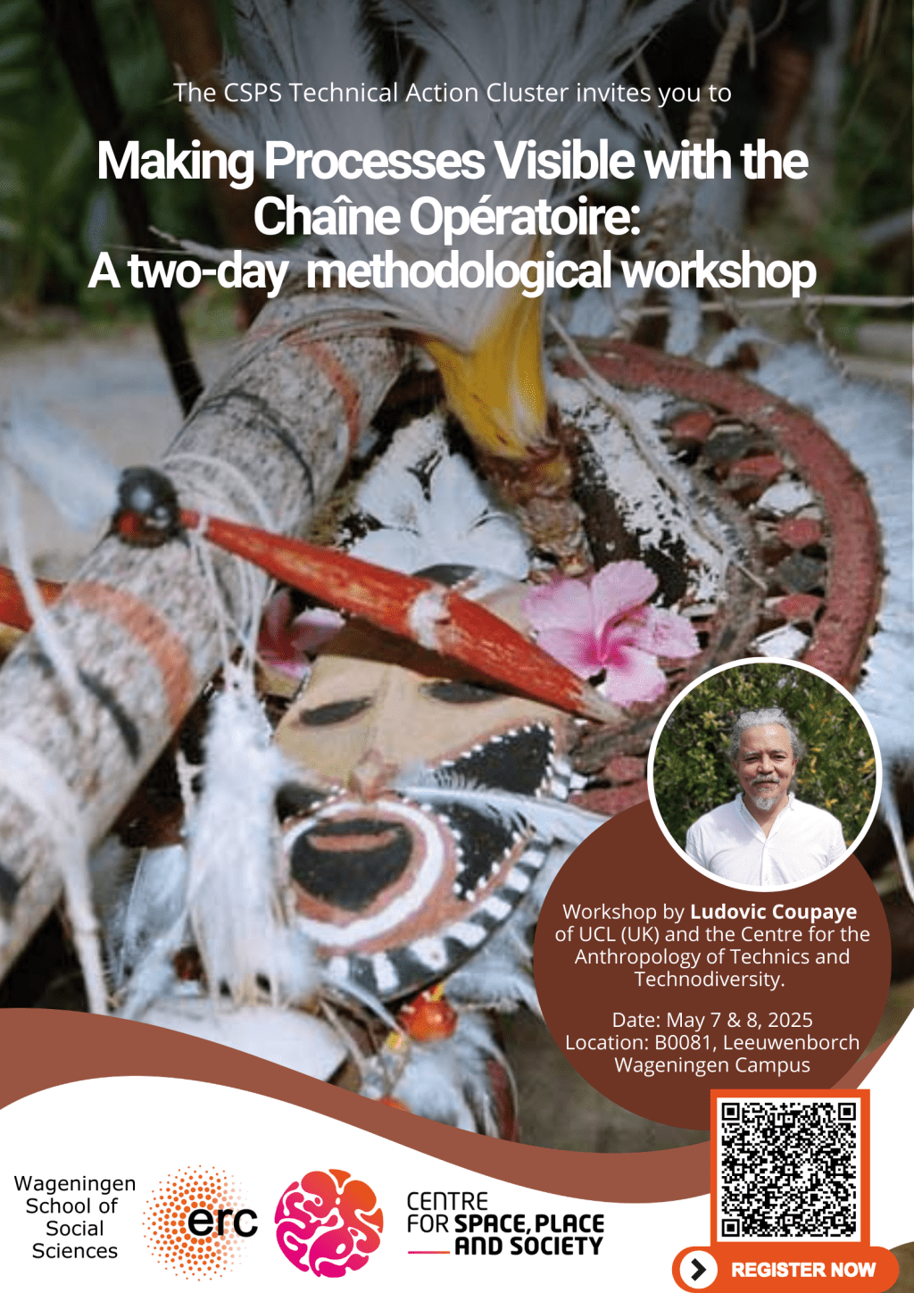 Event with Ludovic Coupaye | Making Processes Visible with the Chaîne Opératoire: A 2-Day Methodological Workshop