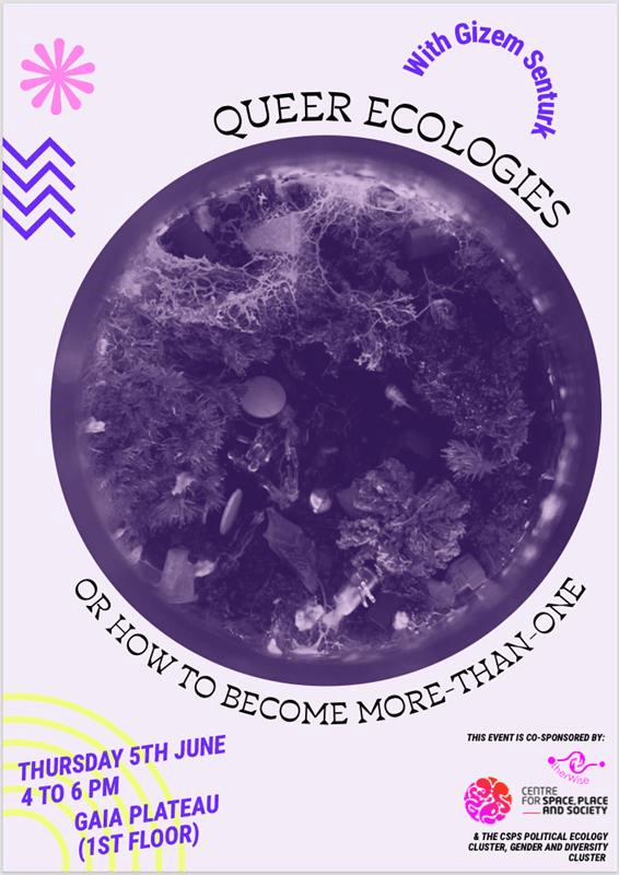 Postcapitalist seminar series |  Queer ecologies – or how to become more-than-one | By Gizem&nbsp;Senturk