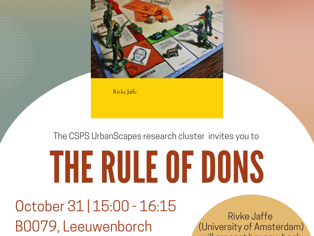 Book presentation ‘The Rule of&nbsp;Dons’