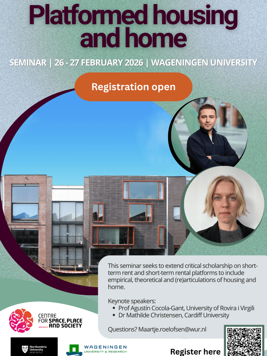 Seminar | Platformed Housing and&nbsp;Home